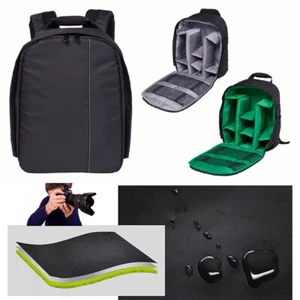 Waterproof Travel Camera Bag Backpack Case for DSLR Sony Canon Eos Rucksack - Picture 1 of 35