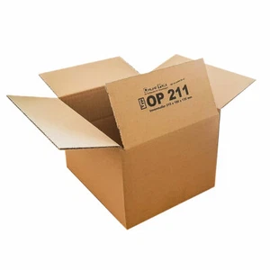 1200x Faltkarton 215x 180x 135 mm OP 211 Karton Verpackung Versand Paket Sendung - Bild 1 von 1