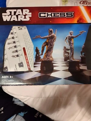 Star Wars Chess Set The Force Awakens Hasbro 2014 components Near Complete - Image 1 of 4