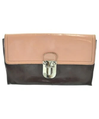 Bolso clutch MARNI marrón x rosa 2200386241044 Foto 1 de 4
