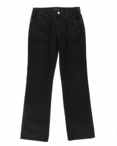 Elie Tahari Nicola Womens Black Jeans Napo Wash Denim Sz 0 E92PK202 - Picture 1 of 2