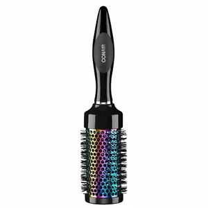 Conair Rainbow InfinitiPro Ceramic Spiral Porcupine Round Hair Brush - Picture 1 of 2