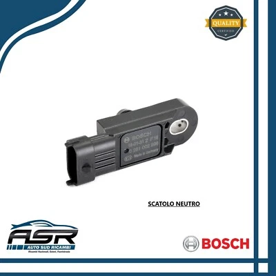 SENSORE BOSCH PRESSIONE ALIMENTAZIONE ABARTH ALFA DACIA FIAT NISSAN OPEL RENAULT - Immagine 1 di 4