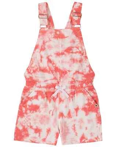 LUCKY BRAND Big Girls L(12-14), XL(16) Shell Pink Tie-Dye Easyalls NWT $43 - Picture 1 of 2