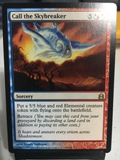 CALL THE SKYBREAKER Nee NM Eventide MTG Magic the Gathering.