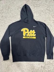 Pittsburgh Pitt Panthers Softball Nike Pullover Felpa con Cappuccio Taglia Media - Foto 1 di 4