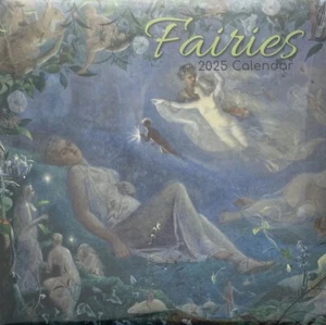 2025 Square Wall Calendar - FAIRIES - Picture 1 of 2