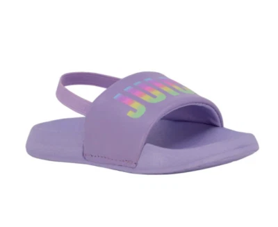 Sandalia Juicy by Juicy Couture para niña pequeña (rosa y púrpura) Foto 1 de 4