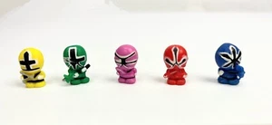 Five (5) Power Rangers Squinkies - Saban - Picture 1 of 5