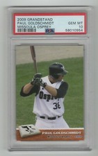 2009 Grandstand Missoula Osprey * Rookie Card * Paul Goldschmidt * PSA 10