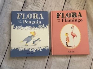 Flora books set flamingo & penguin - Imagen 1 de 8