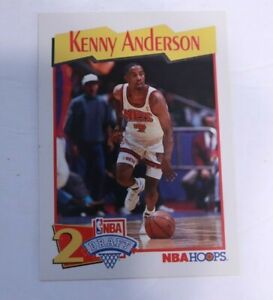 1991 NBA Hoops #50 Kenny Anderson Rookie Card