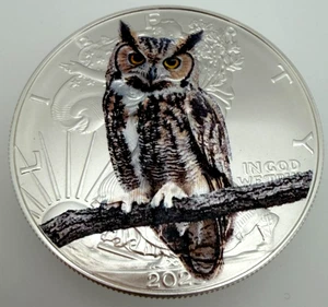BeautifulOwl - American Silver Eagle 1oz .999 Limited Edition Silver Dollar Coin - Picture 1 of 5