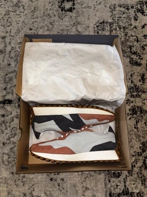 New Balance 327 'Rust Brown' Grey MS327JC1 Men's Size 12 Running Shoes - Image 1 of 4