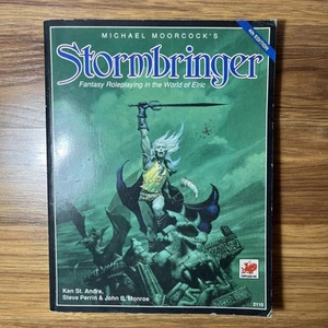 Stormbringer: Fantasy Roleplaying in the World of Elric (Map Included) - Bild 1 von 9