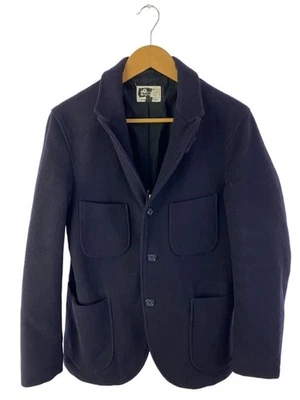 Engineered Garments M Wool Navy Plain Jacket - Image 1 of 4