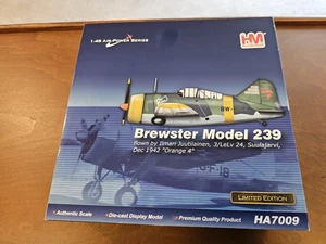 Hobby Master 1:48 Finnish Brewster Model 239 Buffalo Fighter.  Hans Wind HA7013 - Picture 1 of 7