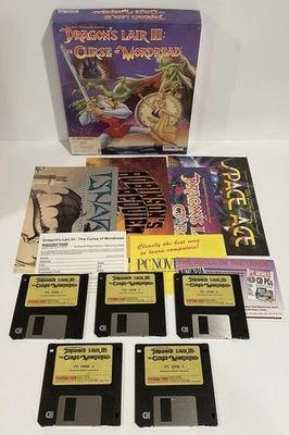 Dragon's Lair: Curse Of The Mordread III 3 PC CD Animated Adventure Game - Image 1 of 4