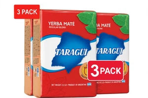 3 Pack Yerba Mate Taragui 1kg Each Con Palo 3kg 6.6lb Authentic Argentina - Picture 1 of 4