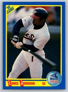 1990 Score #570 Lance Johnson Chicago White Sox - Picture 1 of 2