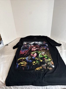 Marvel Shirt Adult Sm Black X-Men Brotherhood Graphic Tee Short Sleeve - Picture 1 of 5