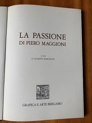 La Passione di Piero Maggioni 7 litografie monocol 3 serigraf multicol firmate - Immagine 1 di 4