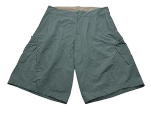 Pantalones Cortos Para Hombre Mammut Carga Senderismo Mezcla de Nailon 12" Talla 34 (50) Verde Azulado #1033161 - Imagen 1 de 11