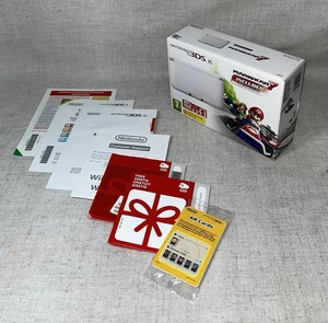 Mario Kart 7 Blanco - CAJA 3DS XL SOLO SIN CONSOLA + MANUAL / PAPELEO - Imagen 1 de 9