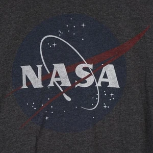 OLD NAVY NASA T SHIRT TEE ANTHRAZIT GRAU HERREN GRÖSSE M MEDIUM - Bild 1 von 5