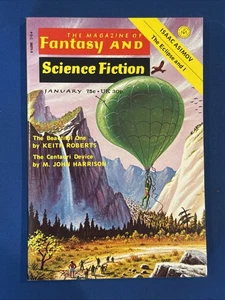 Magazine Of Fantasy & Science Fiction January 1974 VG - Bild 1 von 2