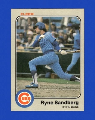Fleer Set-Break 1983 #507 Ryne Sandberg RC como nuevo *GMCARDS* Foto 1 de 2