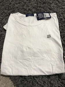 Herren T-Shirt Größe L Lite Arrow Logo weiß - Bild 1 von 2