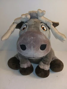 Disney Frozen Sitting Reindeer Sven 15 inch Plush Stuffed Animal Exc. Condition - Picture 1 of 12