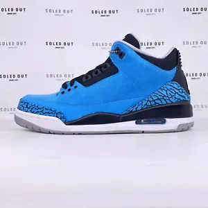 Air Jordan 3 Retro "POWDER BLUE" 2014 - Size 10 - 136064 406 (128-87) - Picture 1 of 11