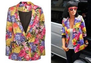 Blazer fotografico fidanzato fotografico nuovo con etichette ASO Katy Perry 6 8 - Foto 1 di 10