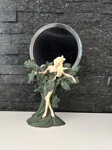 Leonardo Enchanted Fairy Figurine With Mirror - See Info - Picture 1 of 7
