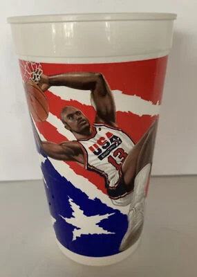 1994 McDonalds Dream Team 2 Olympic Basketball Cup Shaquille O'Neal Shaq USA - Image 1 of 4