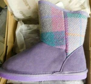 Lamo Purple Wembley Kids Collection CK1737 Boots 3Y - Picture 1 of 11