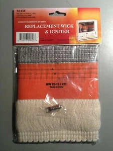 MAW Radiant Kerosene Heater Replacement Wick+Igniter 1130439 MW 05-12/657 Bin:B - Picture 1 of 2