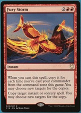 Fury Storm Commander 2018 NM Red Rare MAGIC GATHERING CARD (ID# 230686) ABUGames