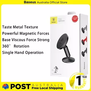 Baseus Bullet An on-board Magnetic Bracket Holder Magnetic Car Mount Black - Picture 1 of 7