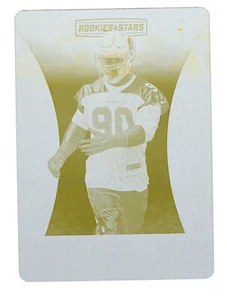 2016 Panini Rookies & Stars #213 Robert Nkemdiche 1/1 Printing Plate Card  - Picture 1 of 1