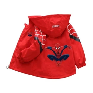 Giacca Spiderman bambino ragazzo 92 - 140 sport Disney invernale nuova scuola outerwear - Foto 1 di 6