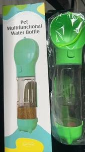Pet Multifunctional Water Bottle-300ML (green) - Picture 1 of 6