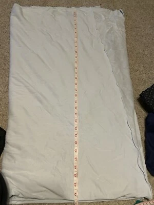 Velvet Fabric Baby Blue for Sewing Fashion Garments Stretch 62”x2 Yrds - Image 1 of 2