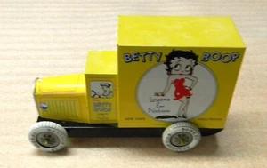 Betty Boop Delivery Truck Lingerie & Notions New York Hollywood Schylling 1990 - Picture 1 of 8