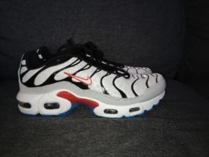 Nike Air Max Plus GS Juvenil Blanco Zapatos Atléticos CD0609-109 Talla 7Y / WMNS 8.5 - Imagen 1 de 5