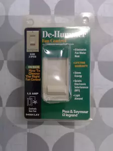 Pass & Seymour 94084-LAV De-Hummer 3 Speed Fan Control **Free Shipping** - Picture 1 of 2