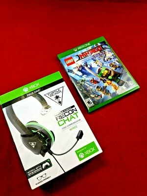 Gaming Headset Lot Turtle Beach Ear Force Recon Chat For Xbox One / Ninjago game - Image 1 of 4