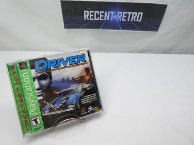 Driver (Sony PlayStation 1, 1999) Greatest Hits New w/ hang tab - Image 1 of 4